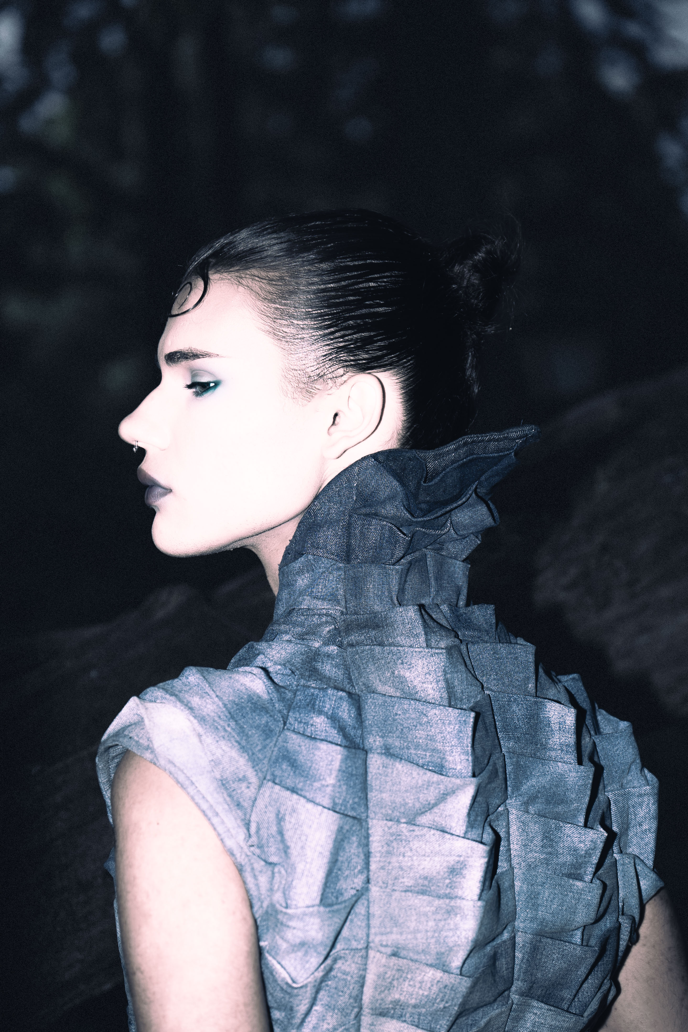 Fashion Editorial - Profile portrait