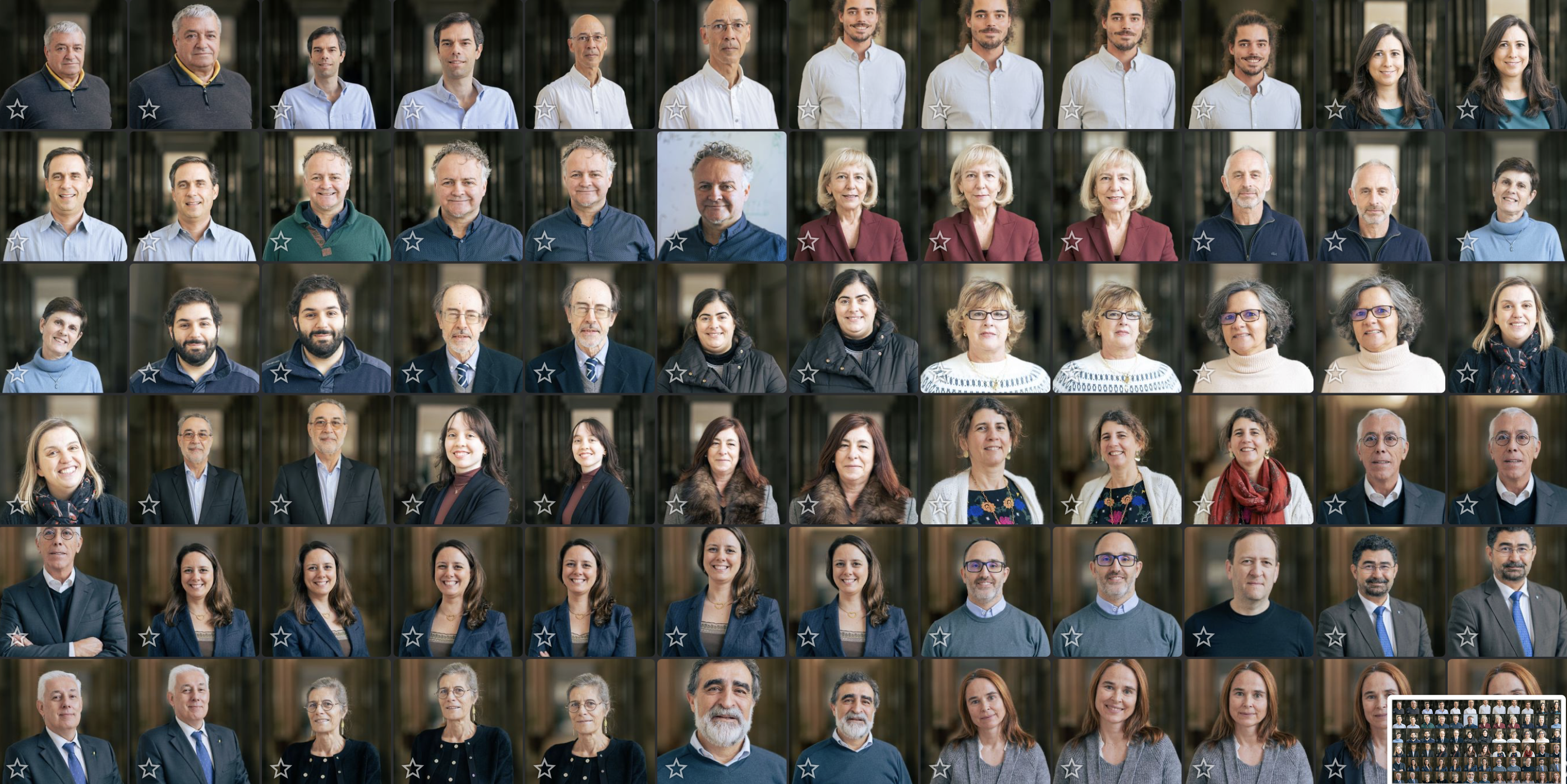 Headshot samples grid
