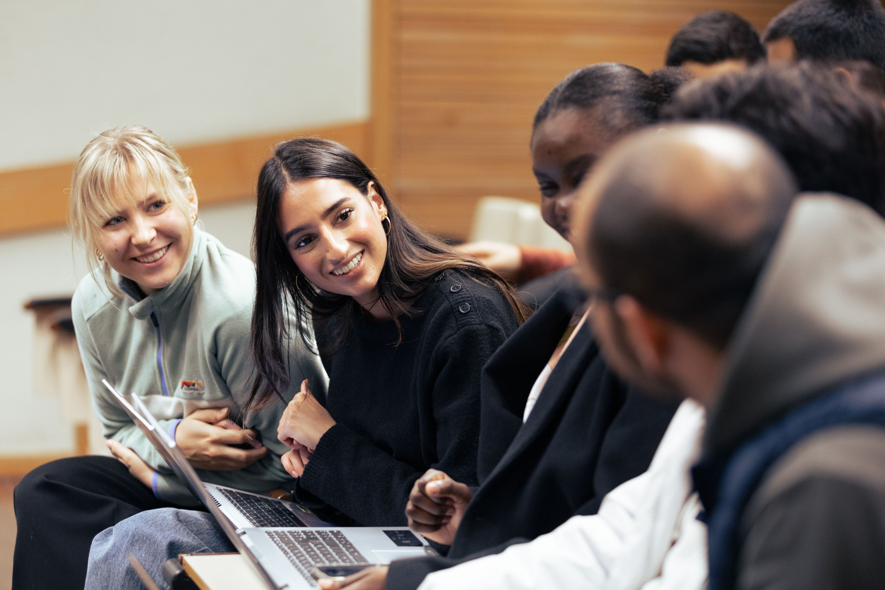 Students in workshop