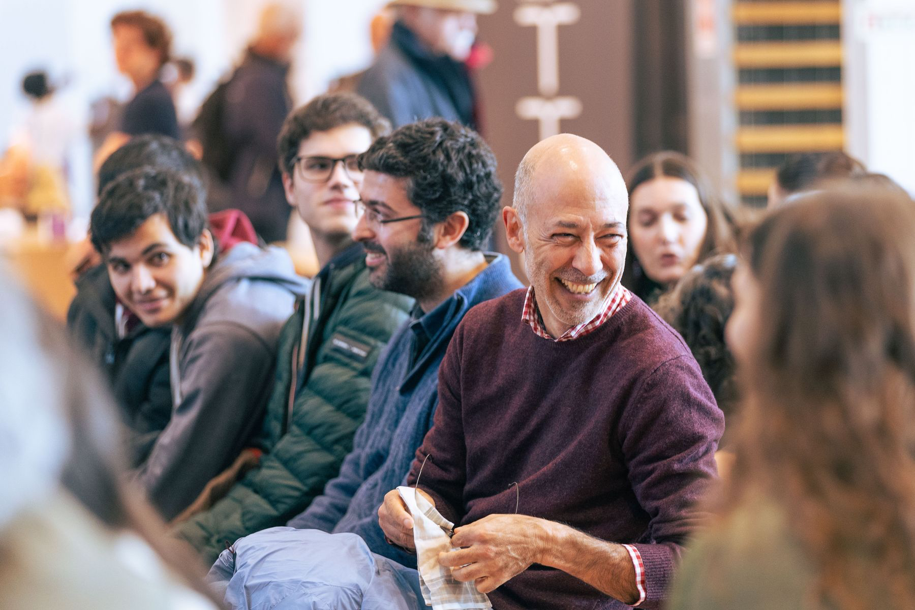 Audience at event