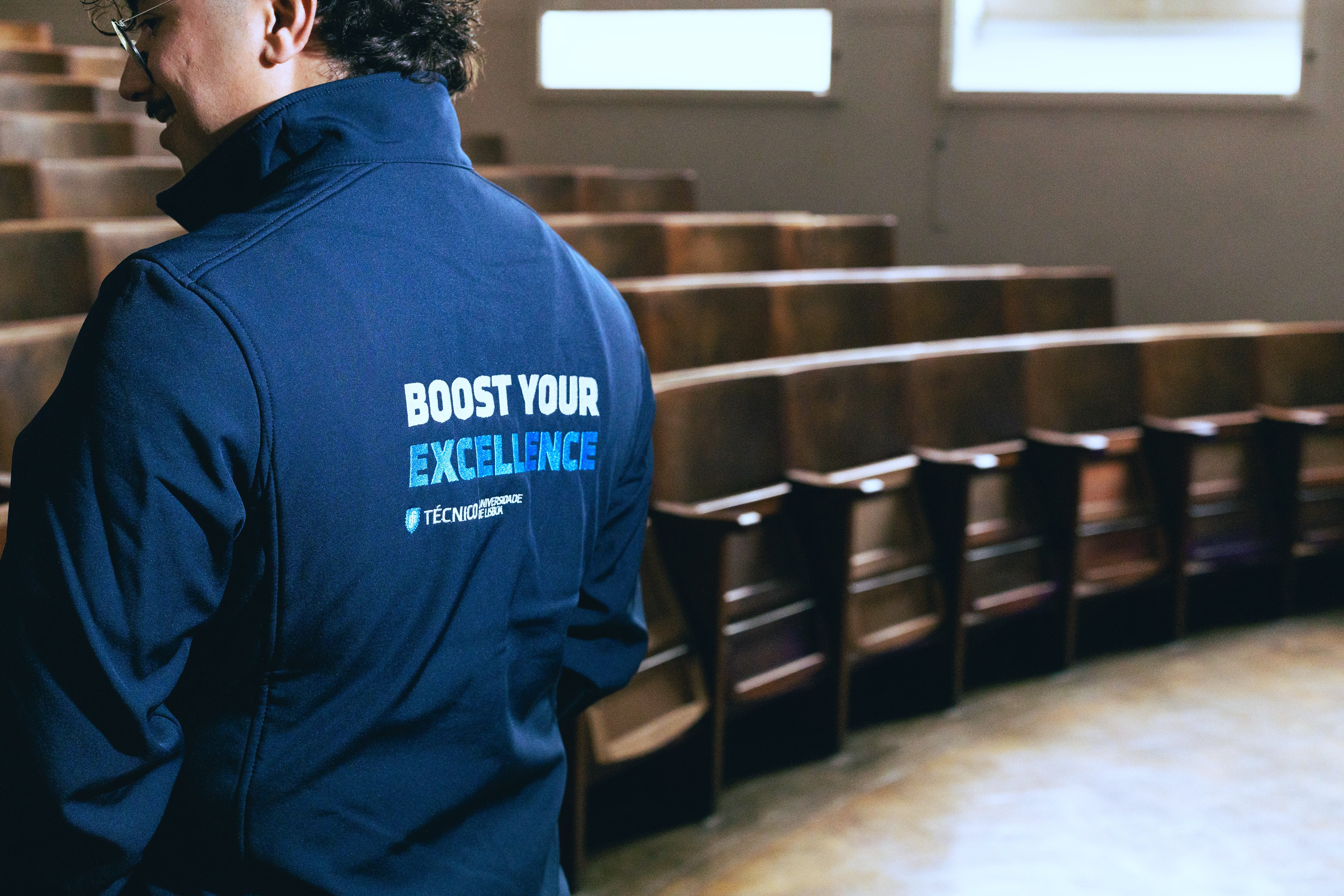 Técnico Lisboa branded jacket